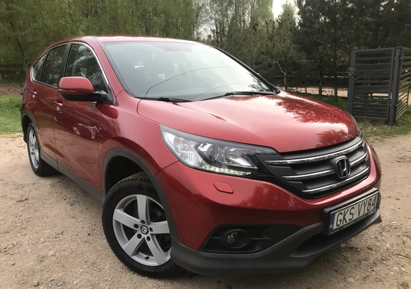 Honda CR-V cena 48900 przebieg: 199675, rok produkcji 2014 z Gubin małe 211